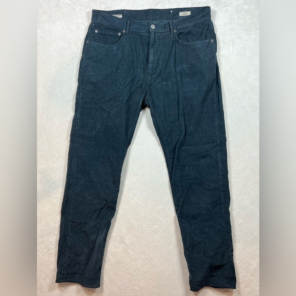 Oobe Brand King St. Charleston Southern 36W 30L Navy Corduroy Pants EUC